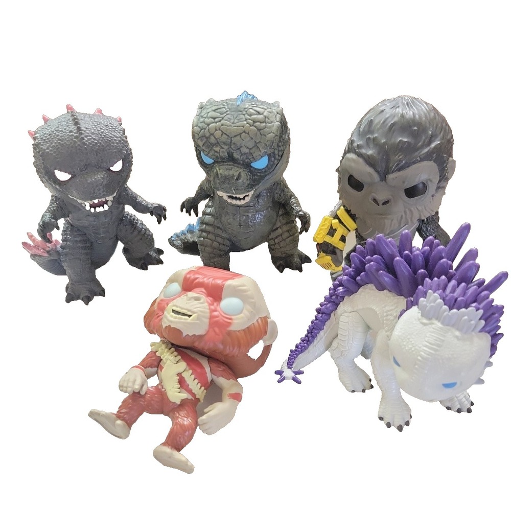 Funko POP Movies Godzilla vs. King Kong Vinyl Figure Lot